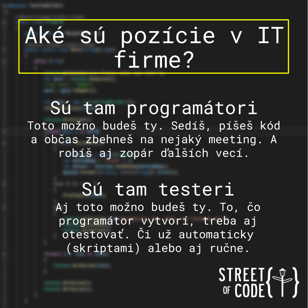 Ep. 40 – Aké sú pozície v IT firme?